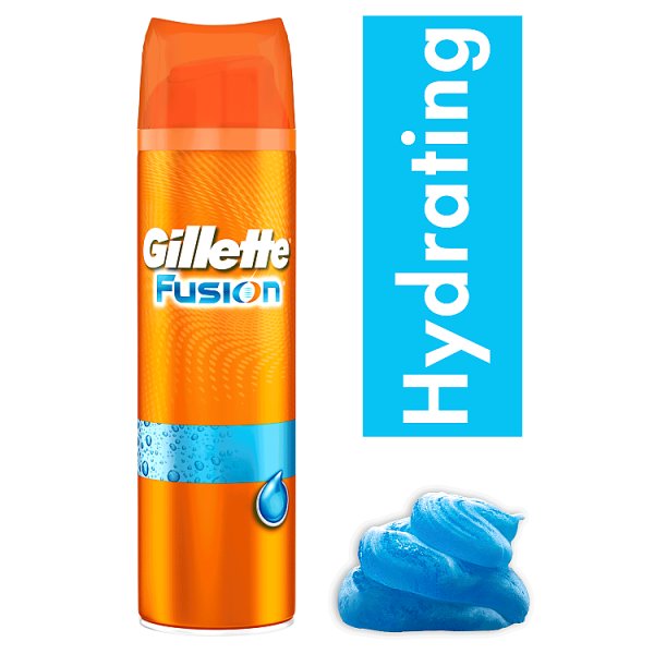 Gillette Fusion Hydrating Nawilżający żel do golenia 200 ml