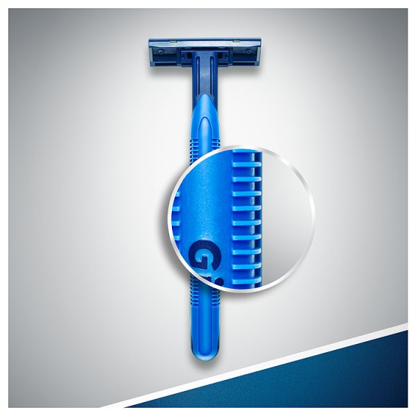 Gillette Blue II Plus Chromium Jednorazowe Maszynki Do Golenia Dla Mężczyzn, 10+4 sztuk