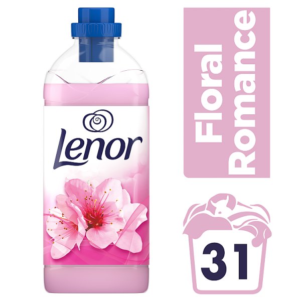 Lenor Floral Romance Płyn do płukania tkanin 930 ml, 31 prań