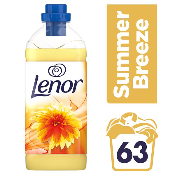 Lenor Summer Breeze Płyn do płukania tkanin 1,9 l, 63 prania