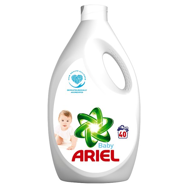 Ariel Baby Płyn do prania 2,6 l, 40 prań