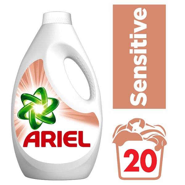 Ariel Sensitive Płyn do prania 1,3 l, 20 prań