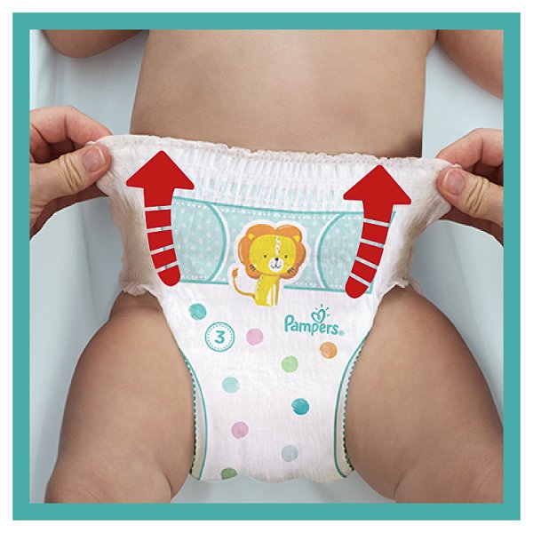 Pampers Pieluchomajtki, Rozmiar 4, 24 Sztuk, 9kg-15kg