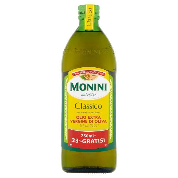 Monini Classico Oliwa z oliwek najwyższej jakości z pierwszego tłoczenia 1000 ml