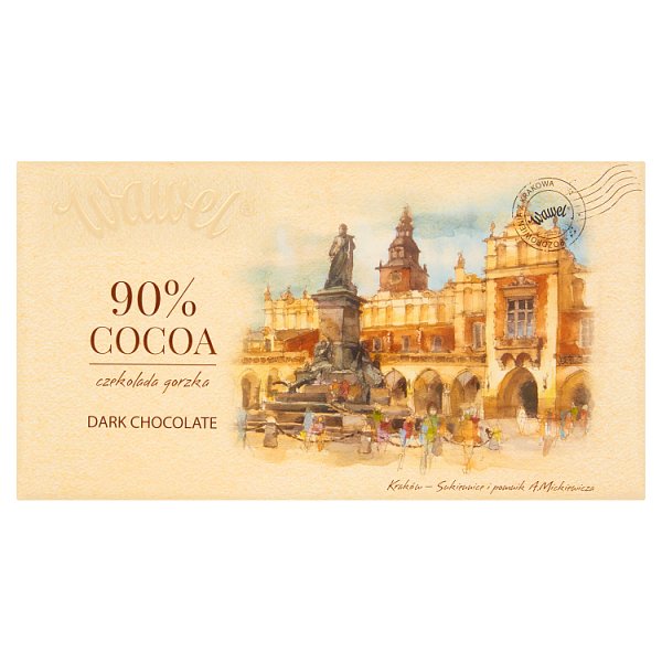Wawel 90% Cocoa Czekolada gorzka 100 g