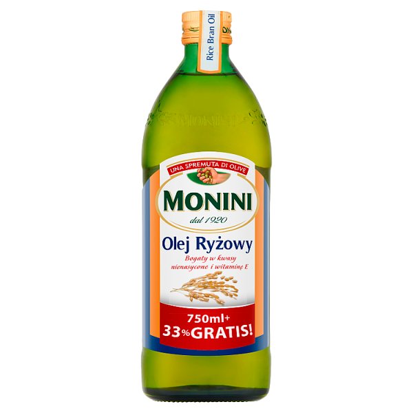 Monini Olej ryżowy 1000 ml