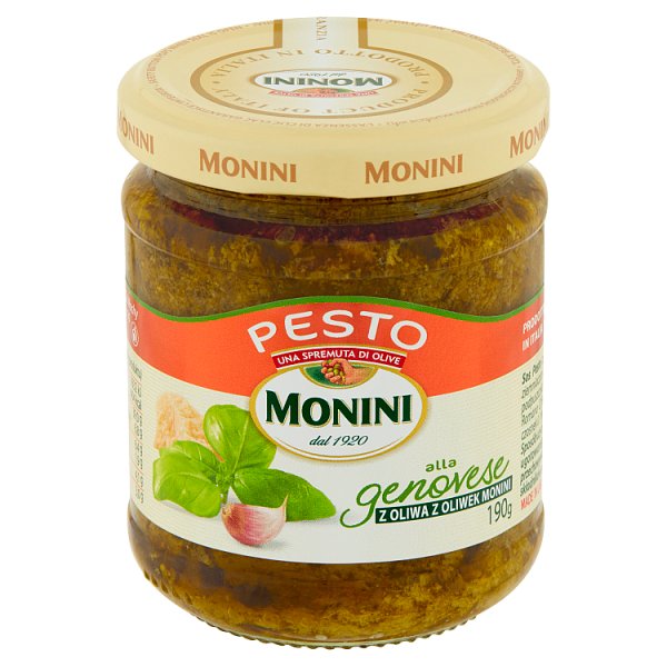 Monini Sos Pesto z bazylią 190 g