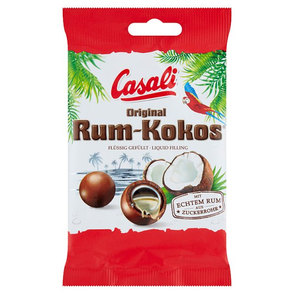 Casali Rum-Kokos Draże z płynnym nadzieniem 100 g