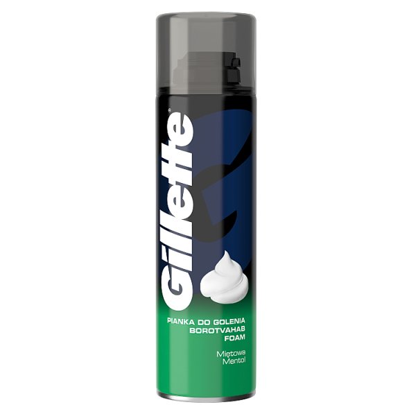 Gillette Classic Menthol Pianka do golenia 200 ml