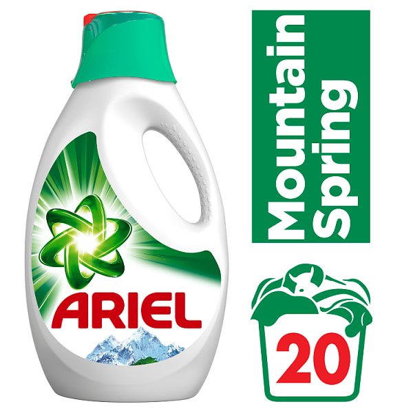 Ariel Mountain Spring Płyn do prania 1,3 l, 20 prań