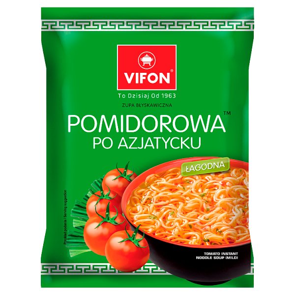 Vifon Zupa błyskawiczna pomidorowa po azjatycku 70 g
