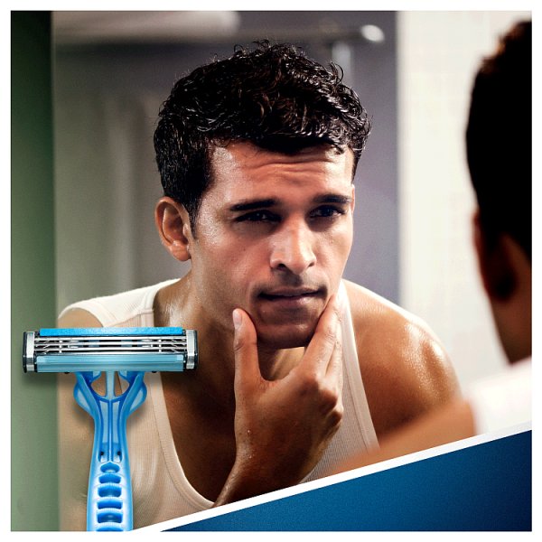 Gillette Blue3 Jednorazowe Maszynki Do Golenia Dla Mężczyzn, 6 sztuk