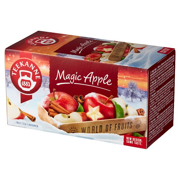 Teekanne World of Fruits Magic Apple Aromatyzowana mieszanka herbatek 45 g (20 x 2,25 g)