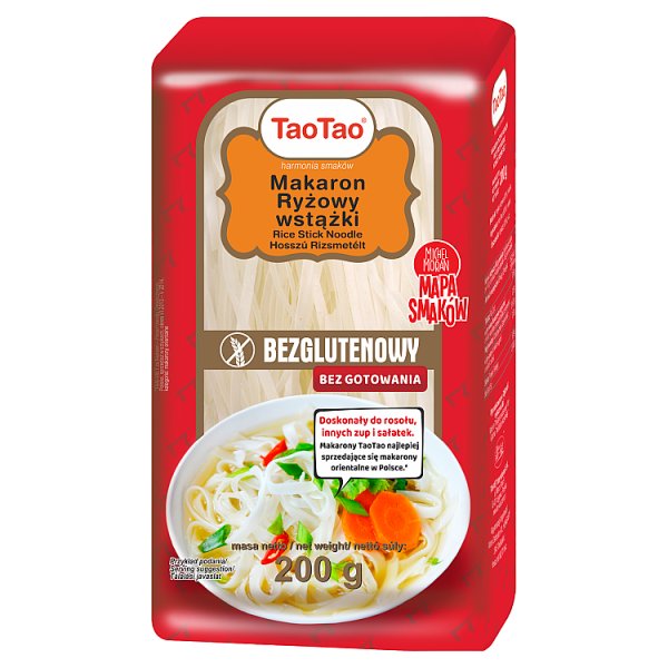 Tao Tao Makaron ryżowy wstążki 200 g