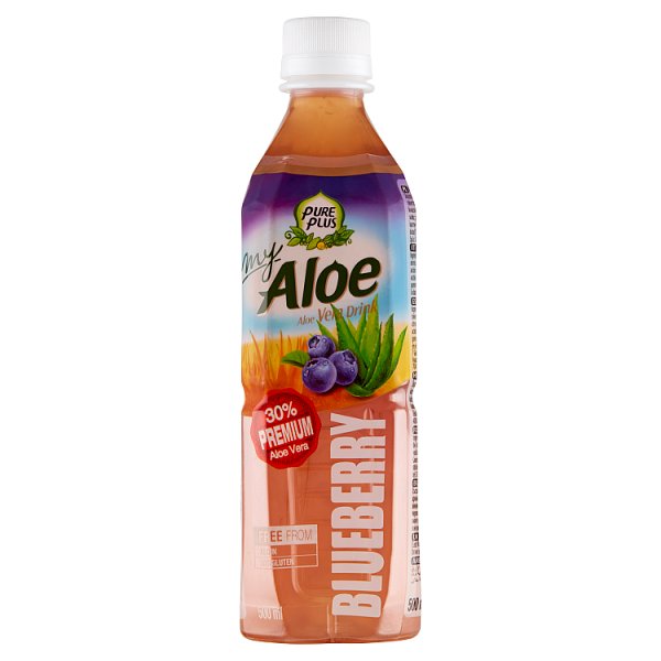 Pure Plus Premium My Aloe Napój z aloesem o smaku jagodowym 500 ml