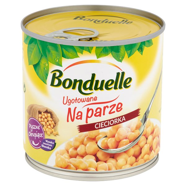 Bonduelle Ugotowane na parze Cieciorka 310 g