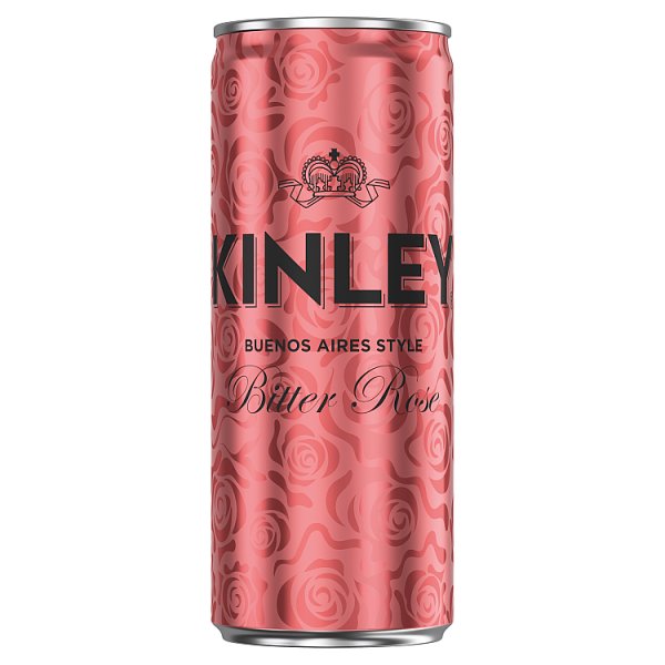 Kinley Bitter Rose Napój gazowany 250 ml