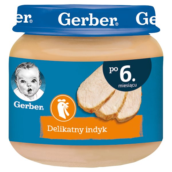 Gerber Delikatny indyk dla niemowląt po 6. miesiącu 80 g