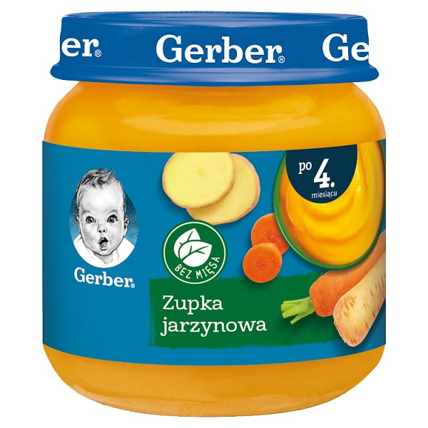 Gerber Zupka jarzynowa dla niemowląt po 4. miesiącu 125 g