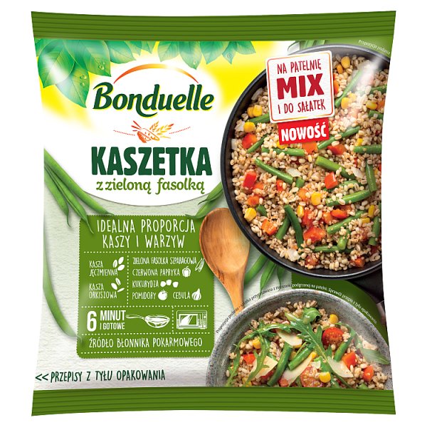 Bonduelle Kaszetka z zieloną fasolką 400 g