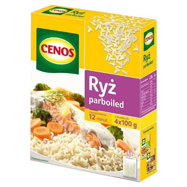 Cenos Ryż parboiled 400 g (4 x 100 g)