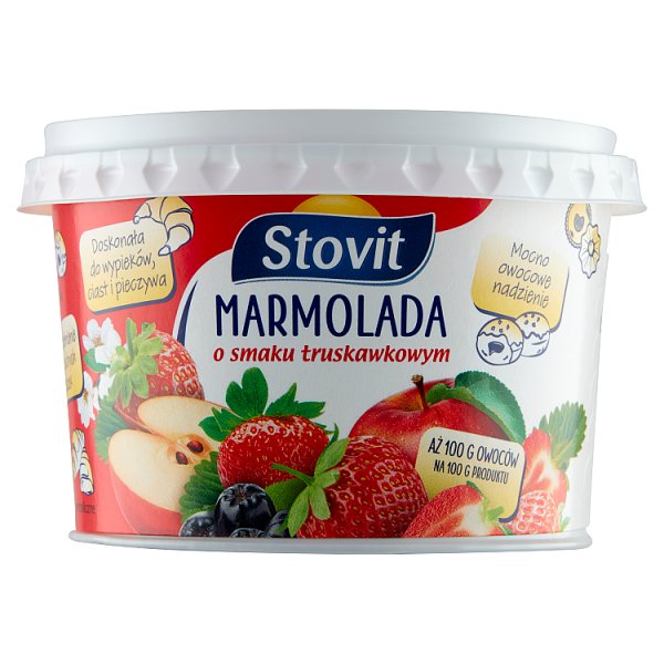 Stovit Marmolada o smaku truskawkowym 320 g