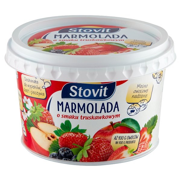 Stovit Marmolada o smaku truskawkowym 320 g