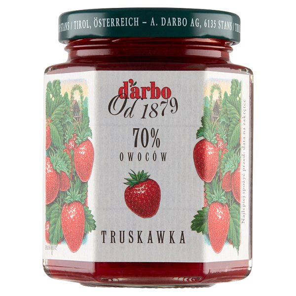 d&#039;arbo Produkt owocowy z truskawek 200 g