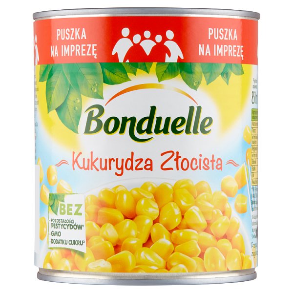 Bonduelle Kukurydza Złocista 670 g