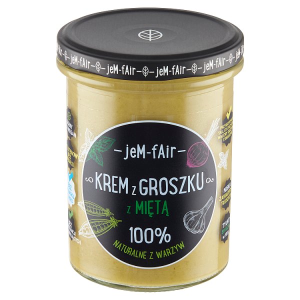 Jem Fair Krem z groszku z miętą 380 g