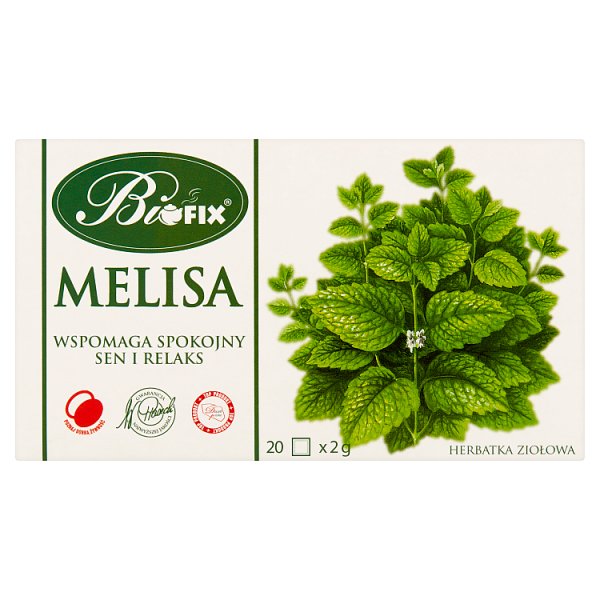 Bifix Herbatka ziołowa melisa 40 g (20 x 2 g)