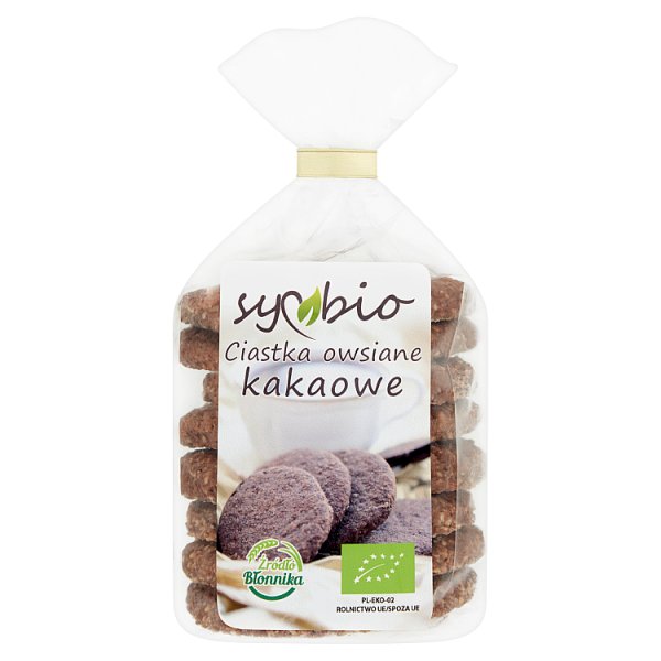 Symbio Ciastka owsiane kakaowe 190 g