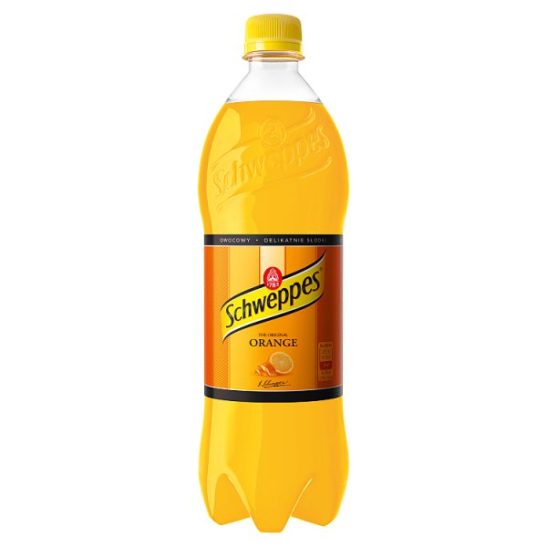 Schweppes Orange Napój gazowany 0,85 l