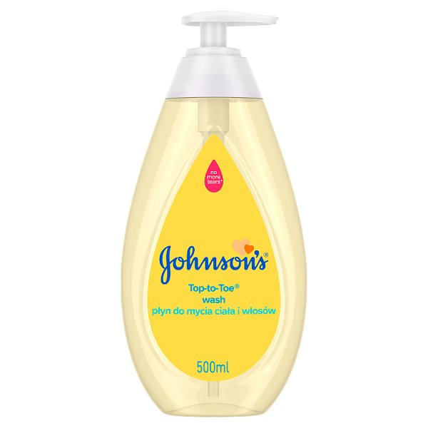 Johnson&#039;s Top-to-Toe Płyn do mycia ciała i włosów 500 ml