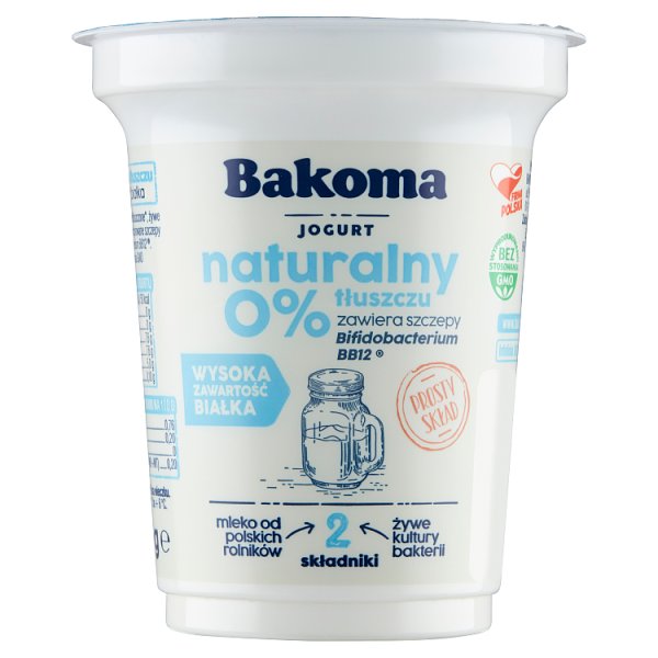 Bakoma Jogurt naturalny 350 g