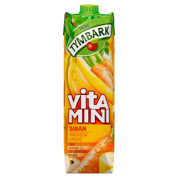 Tymbark Vitamini Sok banan marchew jabłko 1 l