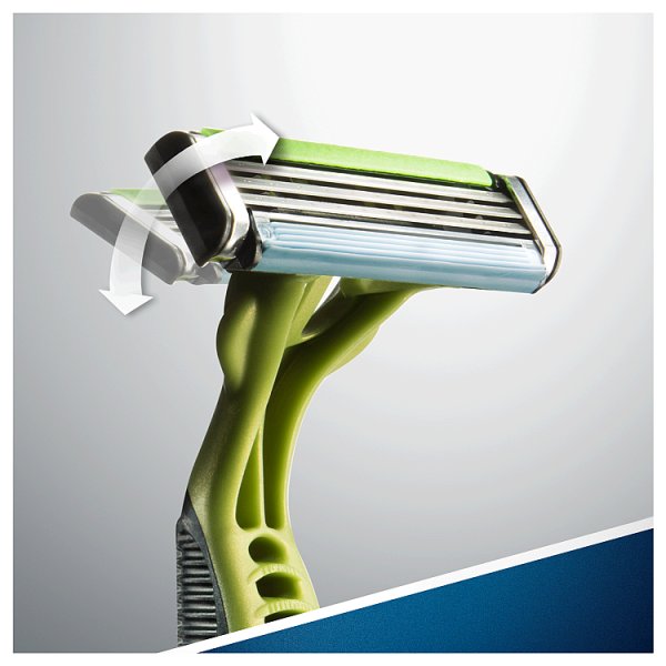 Gillette Blue3 Sensitive Jednorazowe maszynki do golenia, 3 sztuki