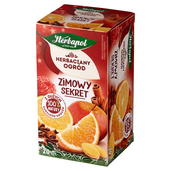 Herbapol Herbaciany Ogród Herbatka owocowo-ziołowa zimowy sekret 60 g (20 x 3 g)