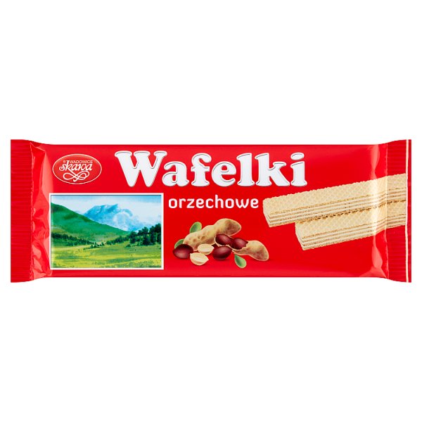 Wadowice Skawa Wafelki orzechowe 80 g