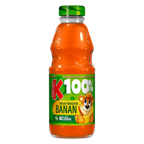 Kubuś 100% Sok jabłko marchew banan 300 ml