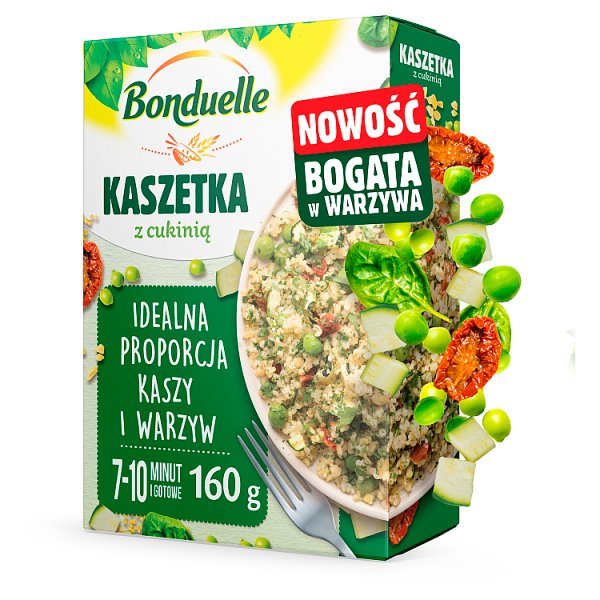 Bonduelle Kaszetka z cukinią 160 g (2 torebki)