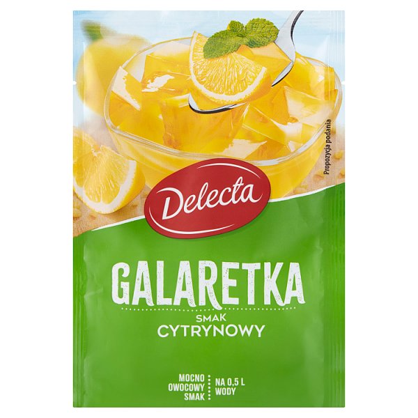 Delecta Galaretka smak cytrynowy 70 g