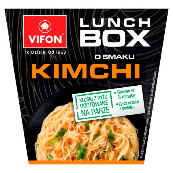 Vifon Lunch Box Danie błyskawiczne o smaku kimchi 85 g