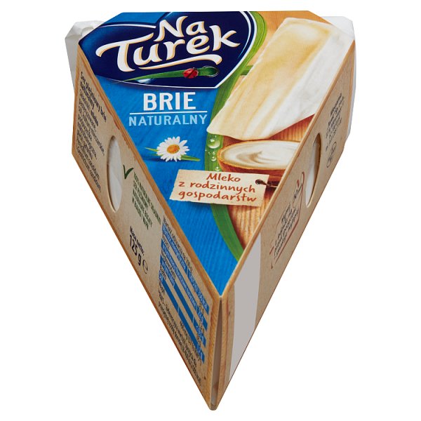 NaTurek Ser pleśniowy brie naturalny 125 g