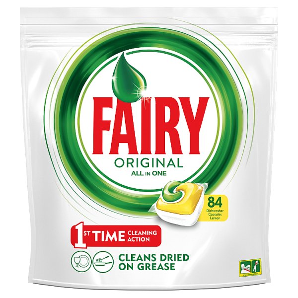 Fairy Original All In One Lemon Tabletki do zmywarki 84 sztuki