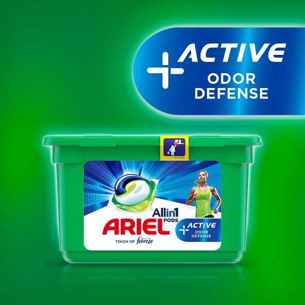 Ariel Allin1 Pods +Active Odor Defense Kapsułki do prania, 31 prań