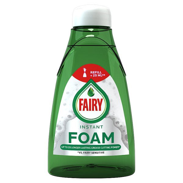 Fairy Aktywna Piana Płyn gotowy do użycia, uzupełnienie, 375ml