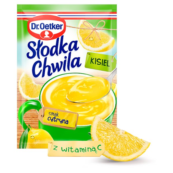 Dr. Oetker Słodka Chwila Kisiel smak cytryna 30 g