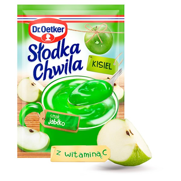 Dr. Oetker Słodka Chwila Kisiel smak jabłko 30 g