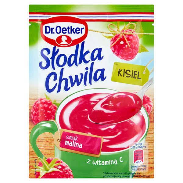 Dr. Oetker Słodka Chwila Kisiel smak malina 30 g